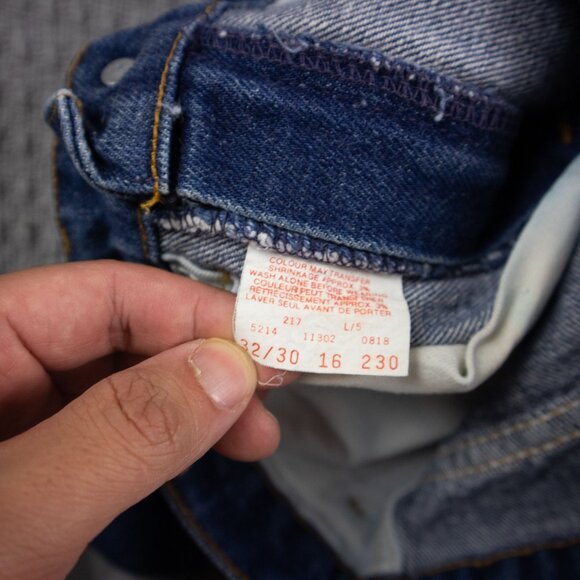 GWG 1990s Canadian Denim Jeans Straight 32x30 - Picture 4 of 7